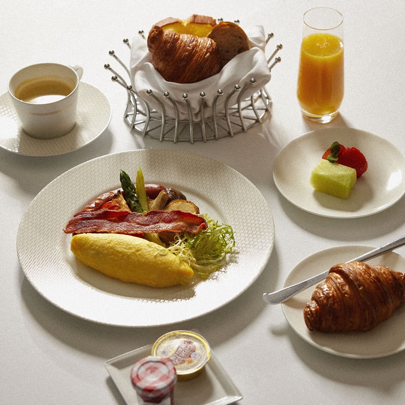 New Breakfast in Palais de Chine