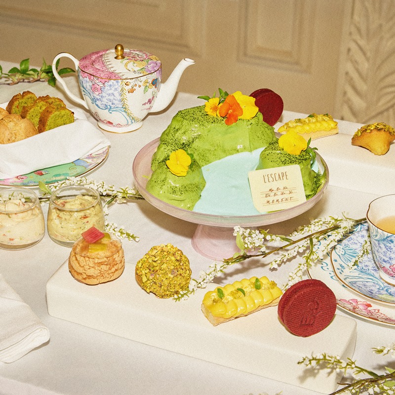 Afternoon Teatime in a Verdant Forest 